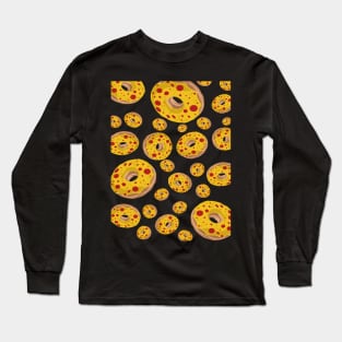 Delicious Pepperoni Donut Long Sleeve T-Shirt